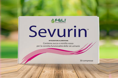 Sevurin integratore a base di ingredienti naturali per le vie urinarie